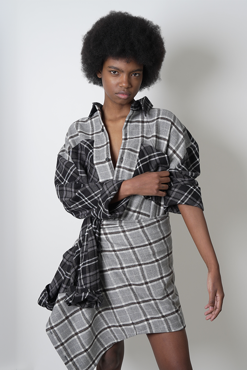 Camisa mixmatch cuadros