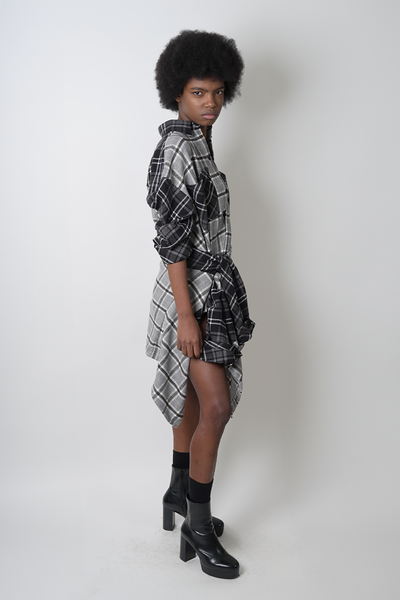 Camisa mixmatch cuadros
