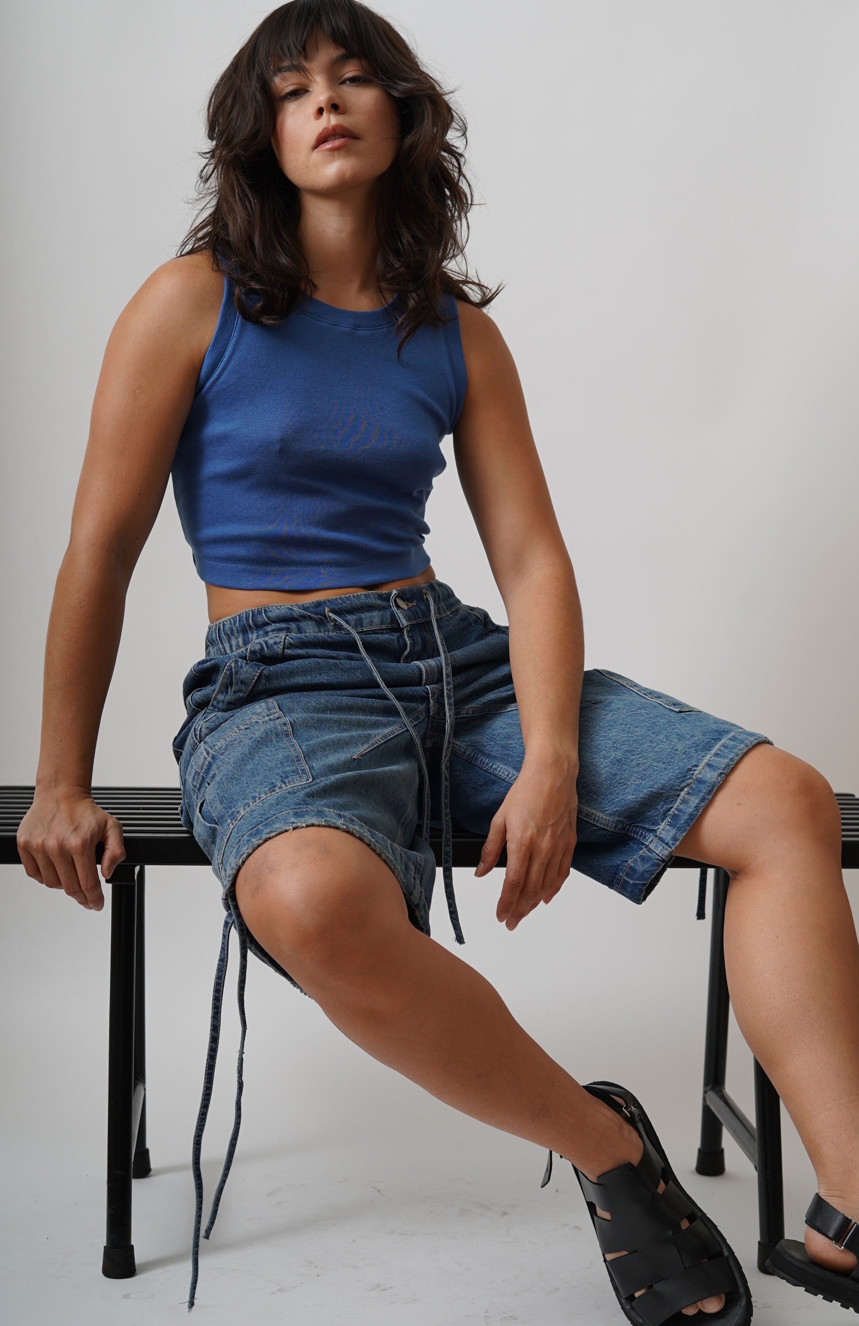 Musculosa Rib Crop