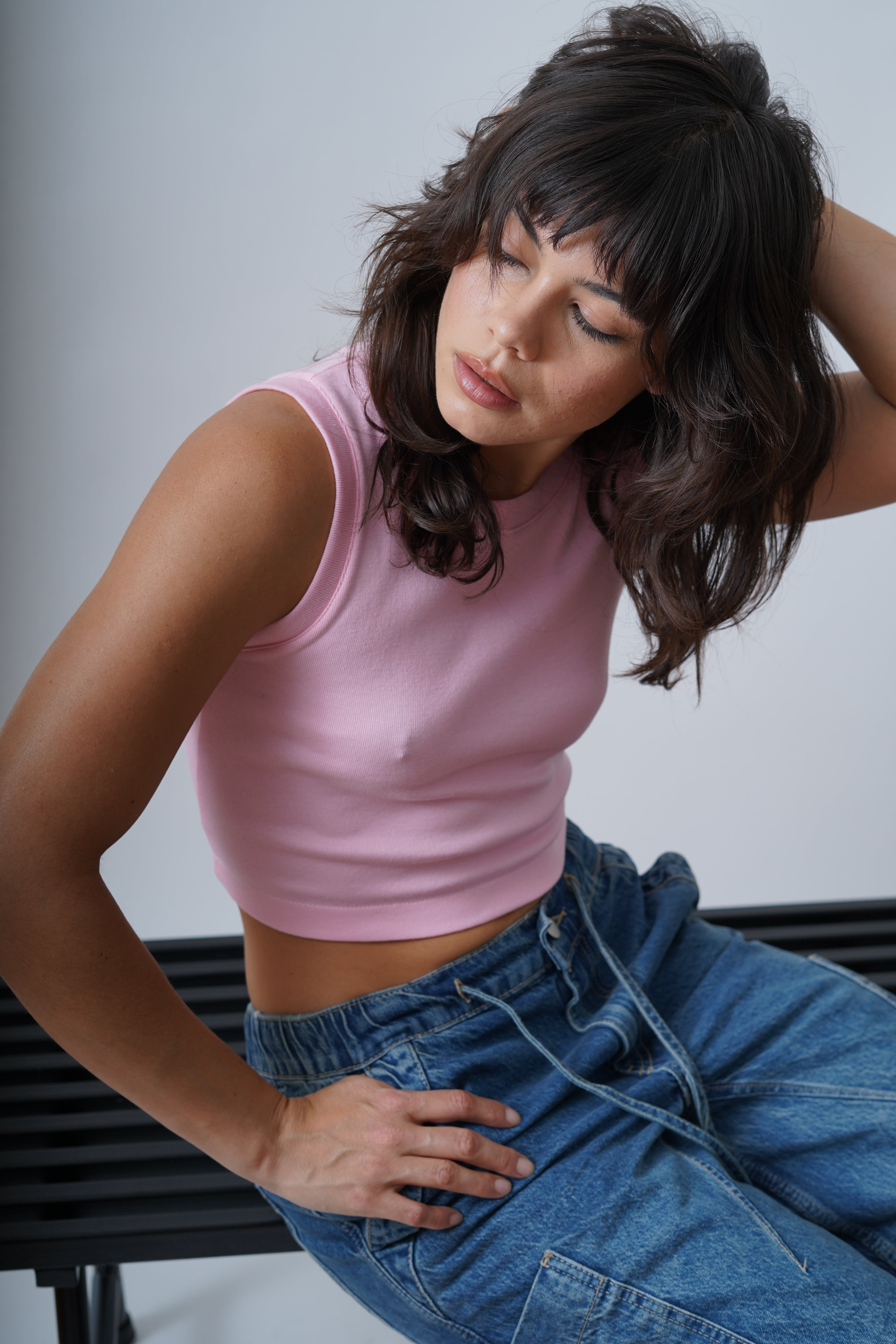 Musculosa Rib Crop