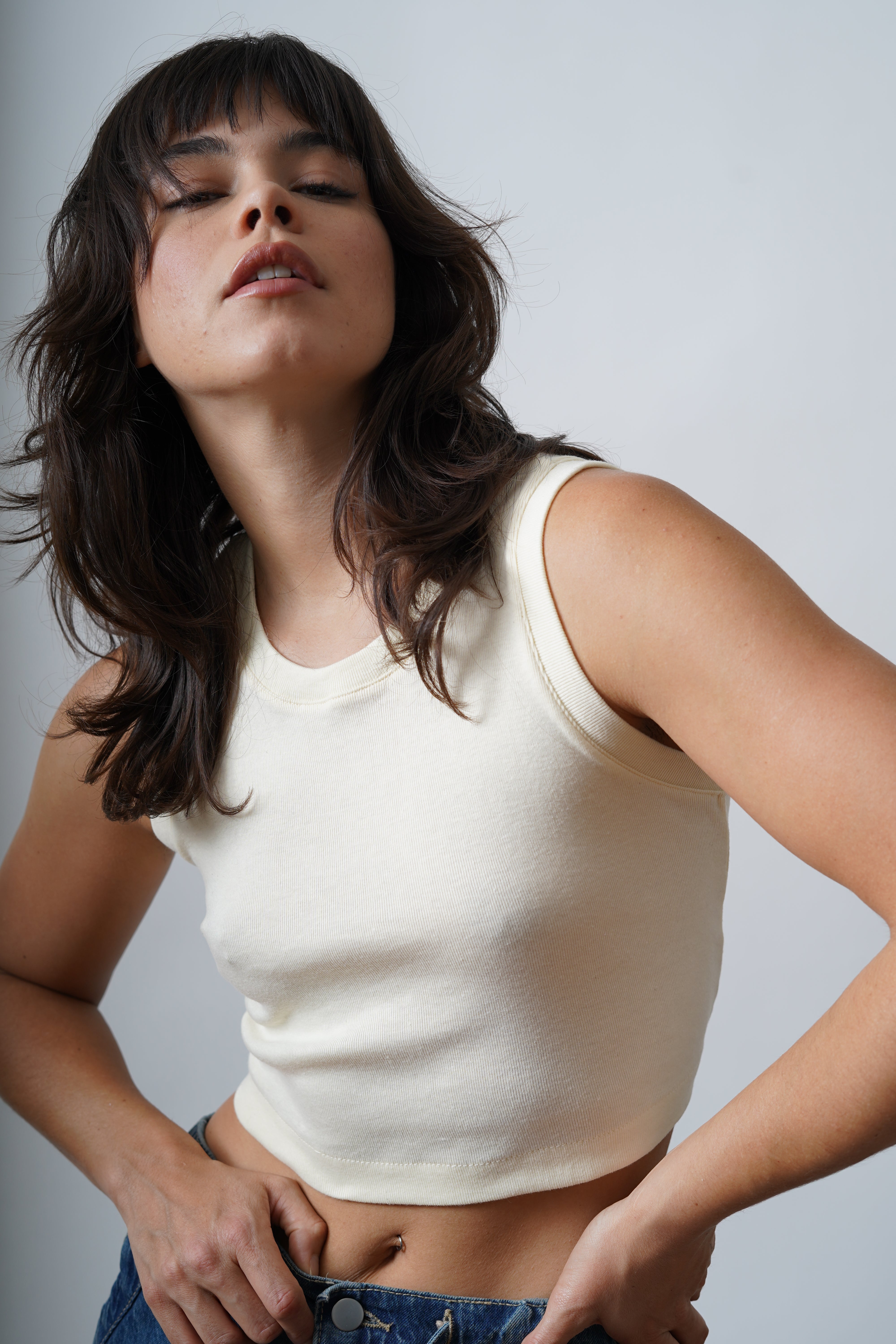 Musculosa Rib Crop