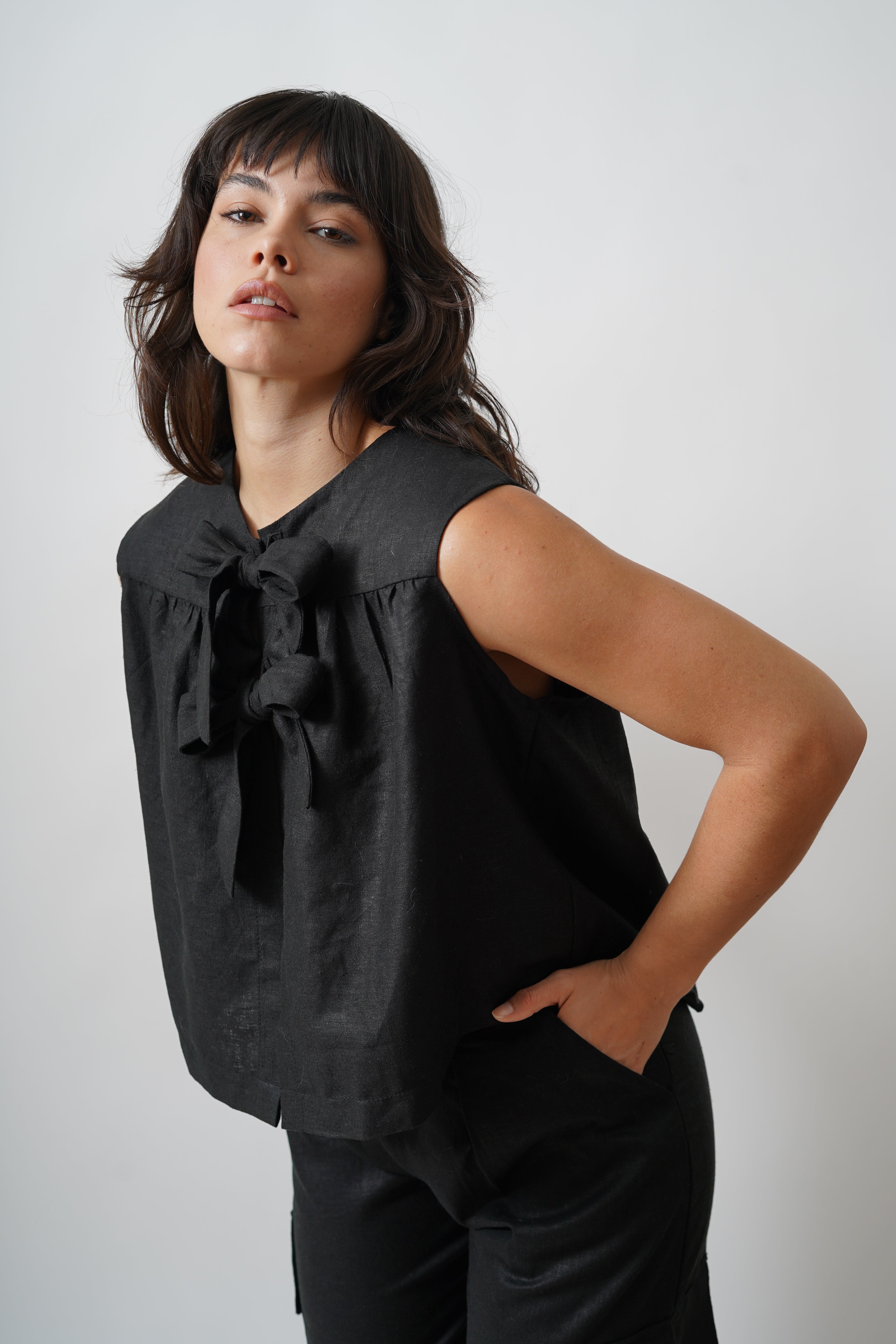 Camisas Lazadas Lino