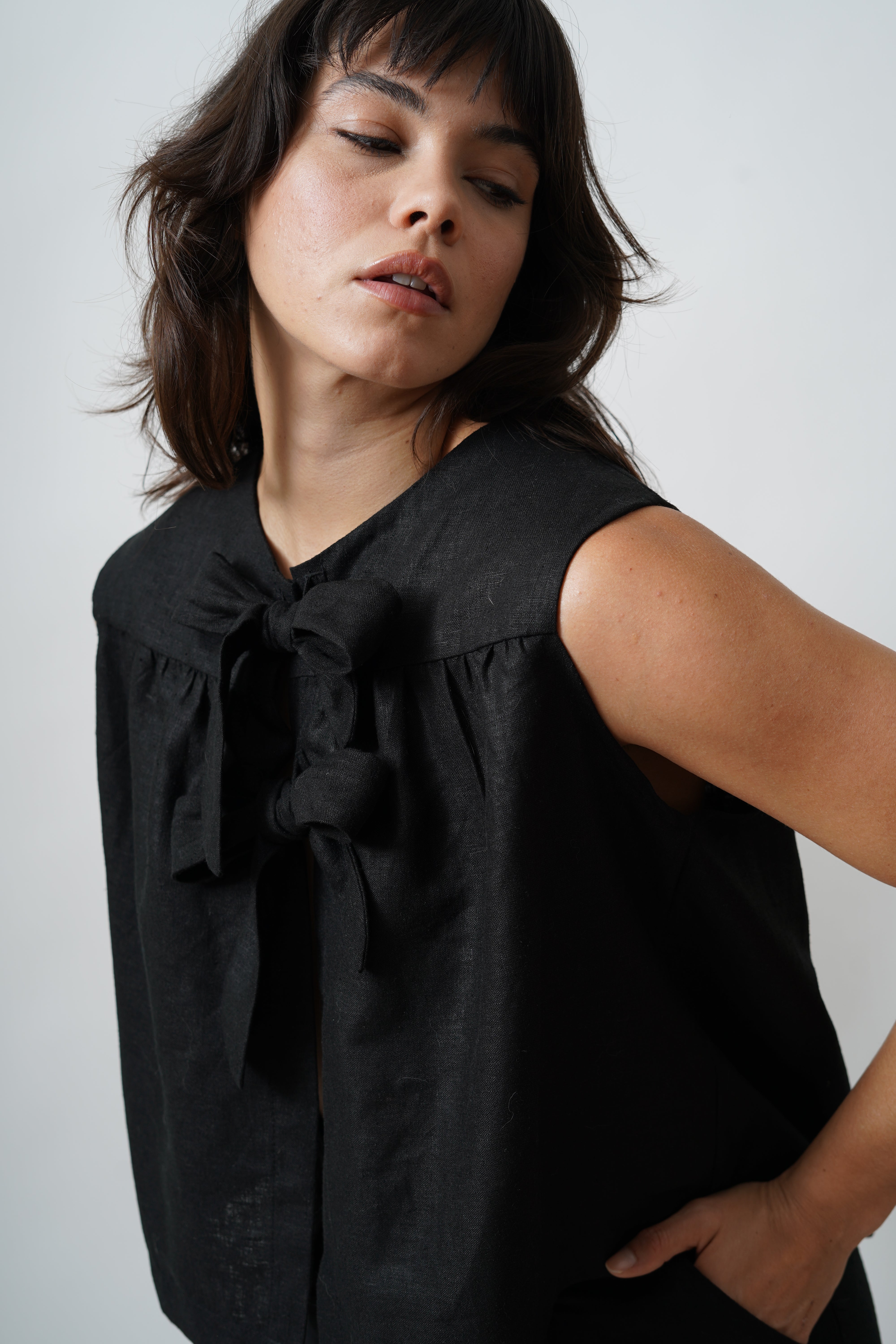 Camisas Lazadas Lino