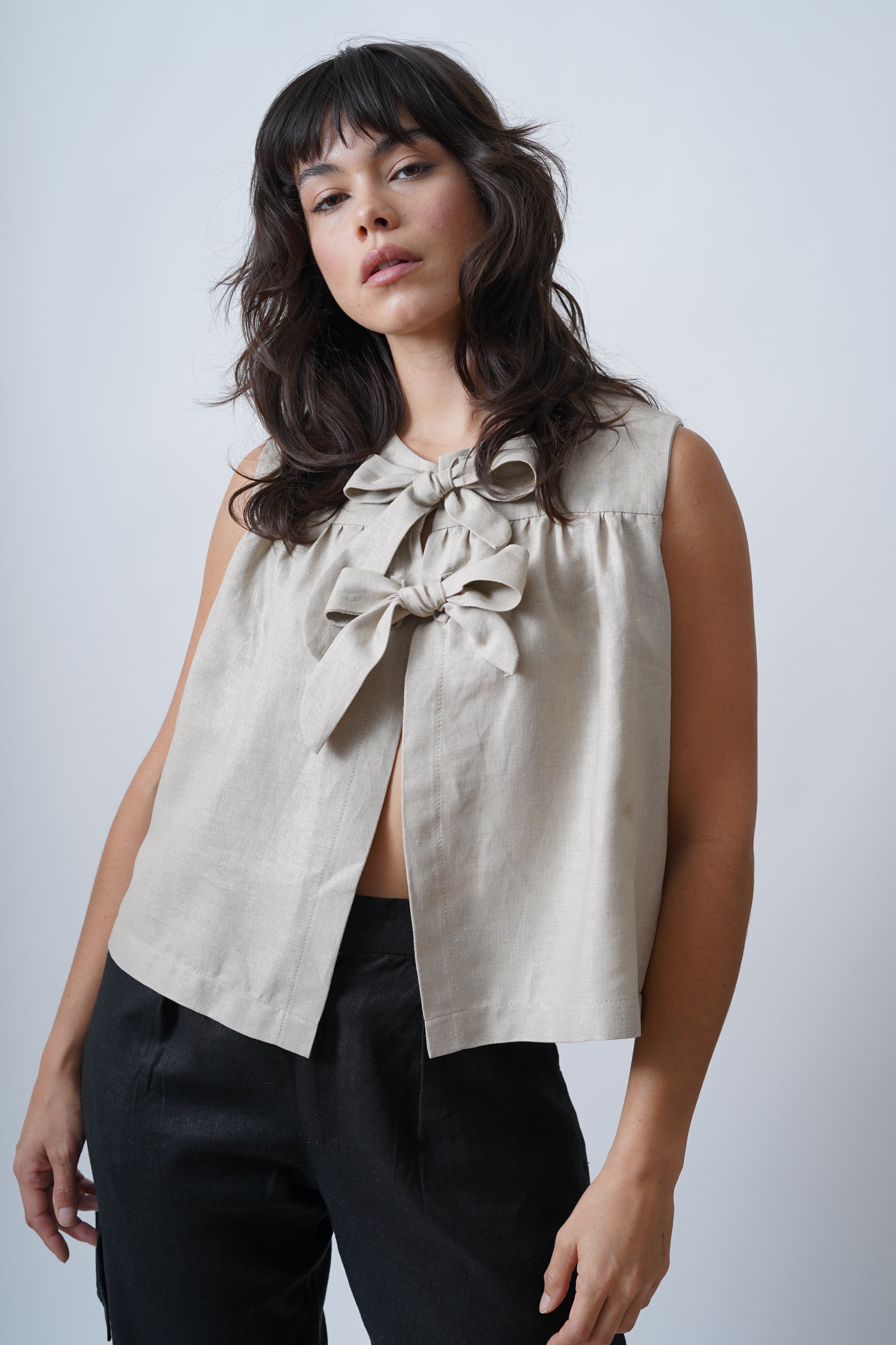 Camisas Lazadas Lino