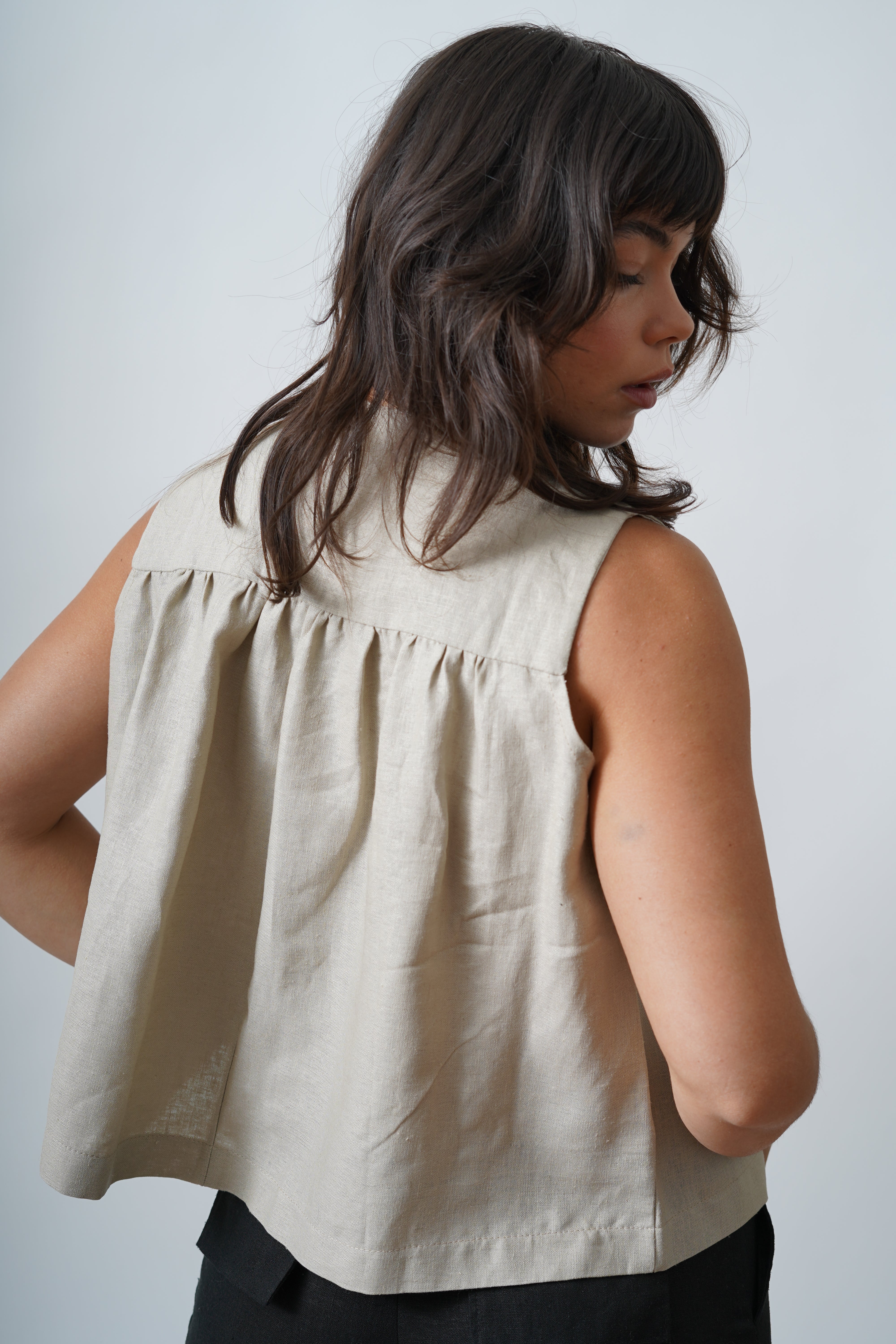Camisas Lazadas Lino
