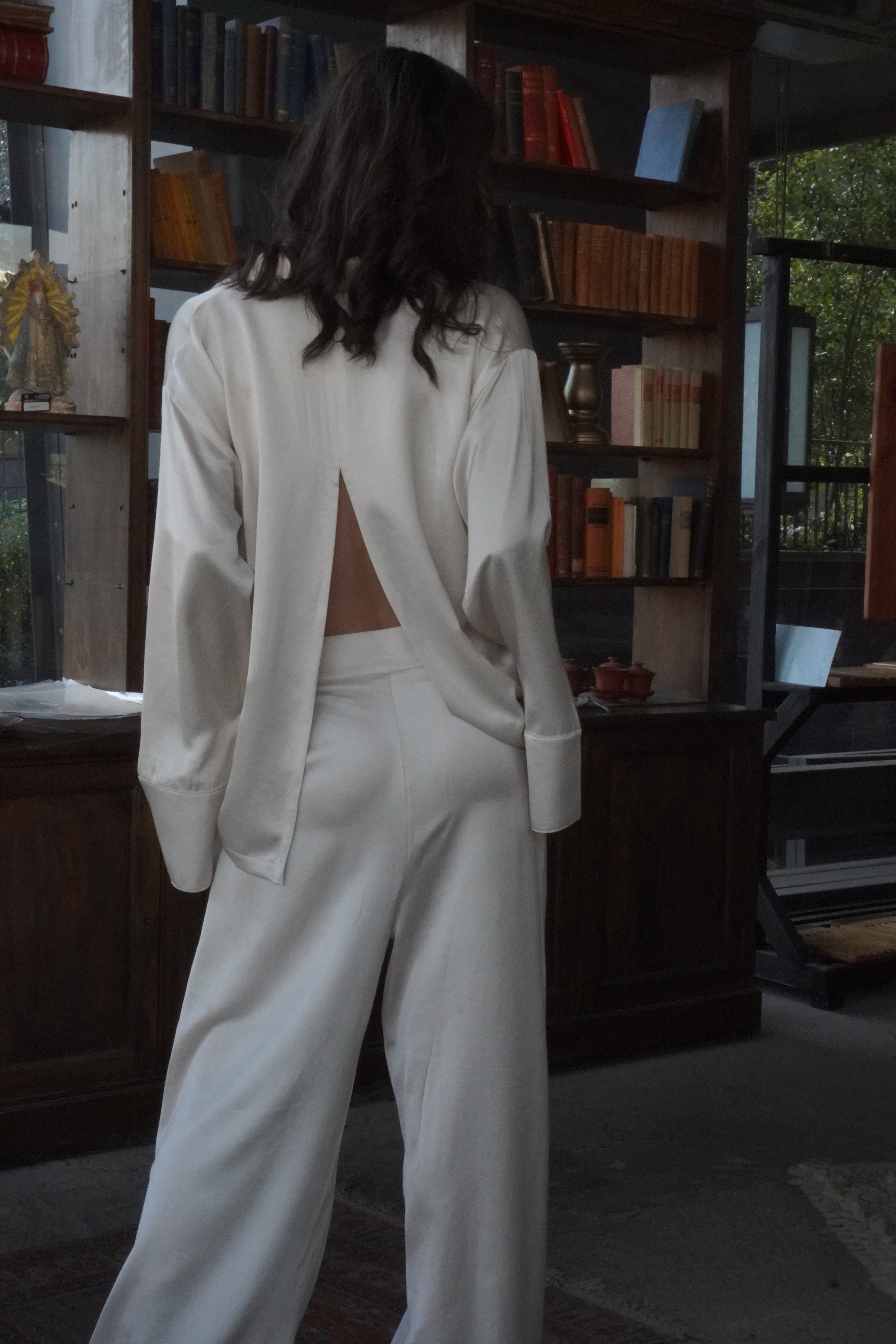 Pantalon seda pijamero