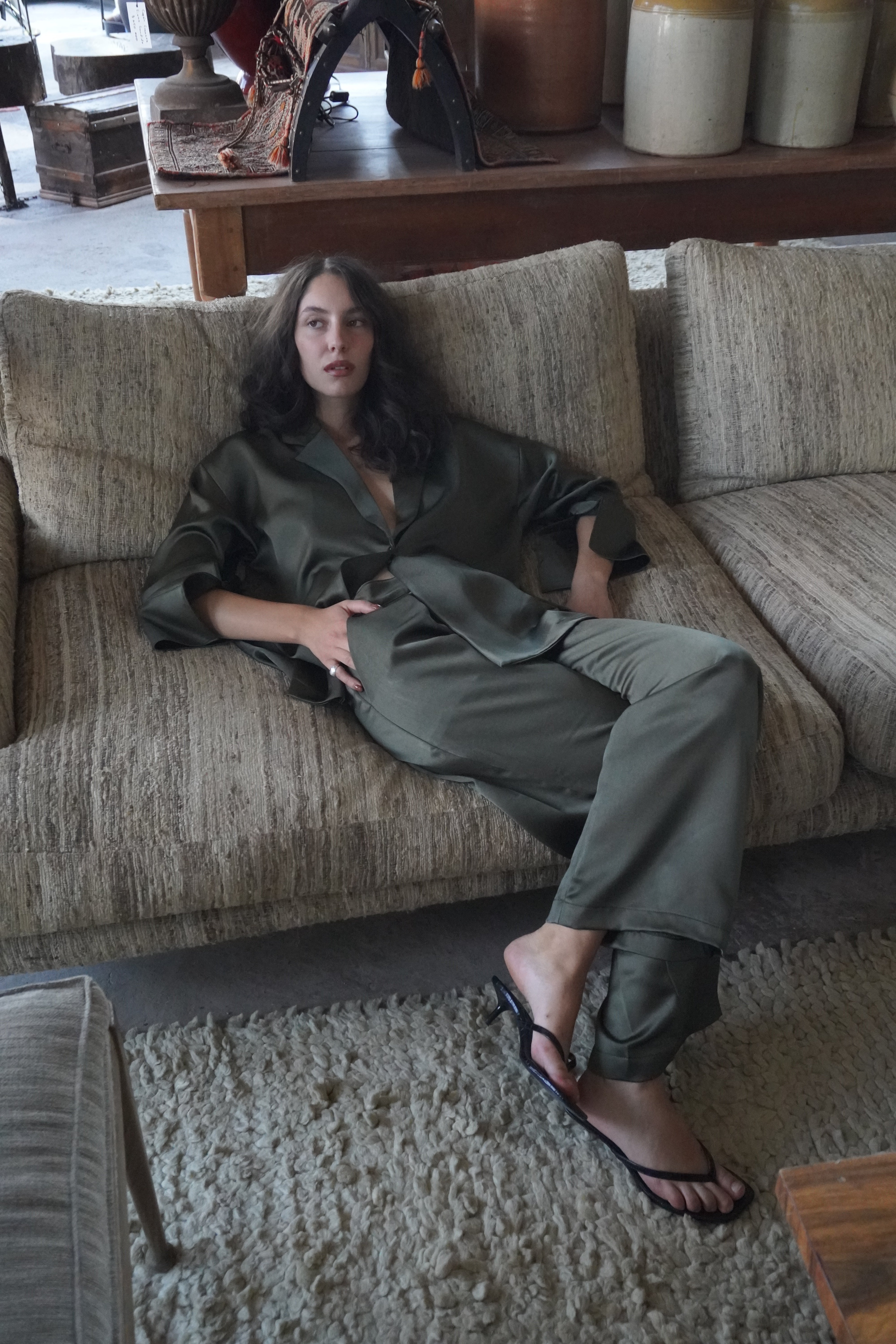 Pantalon seda pijamero