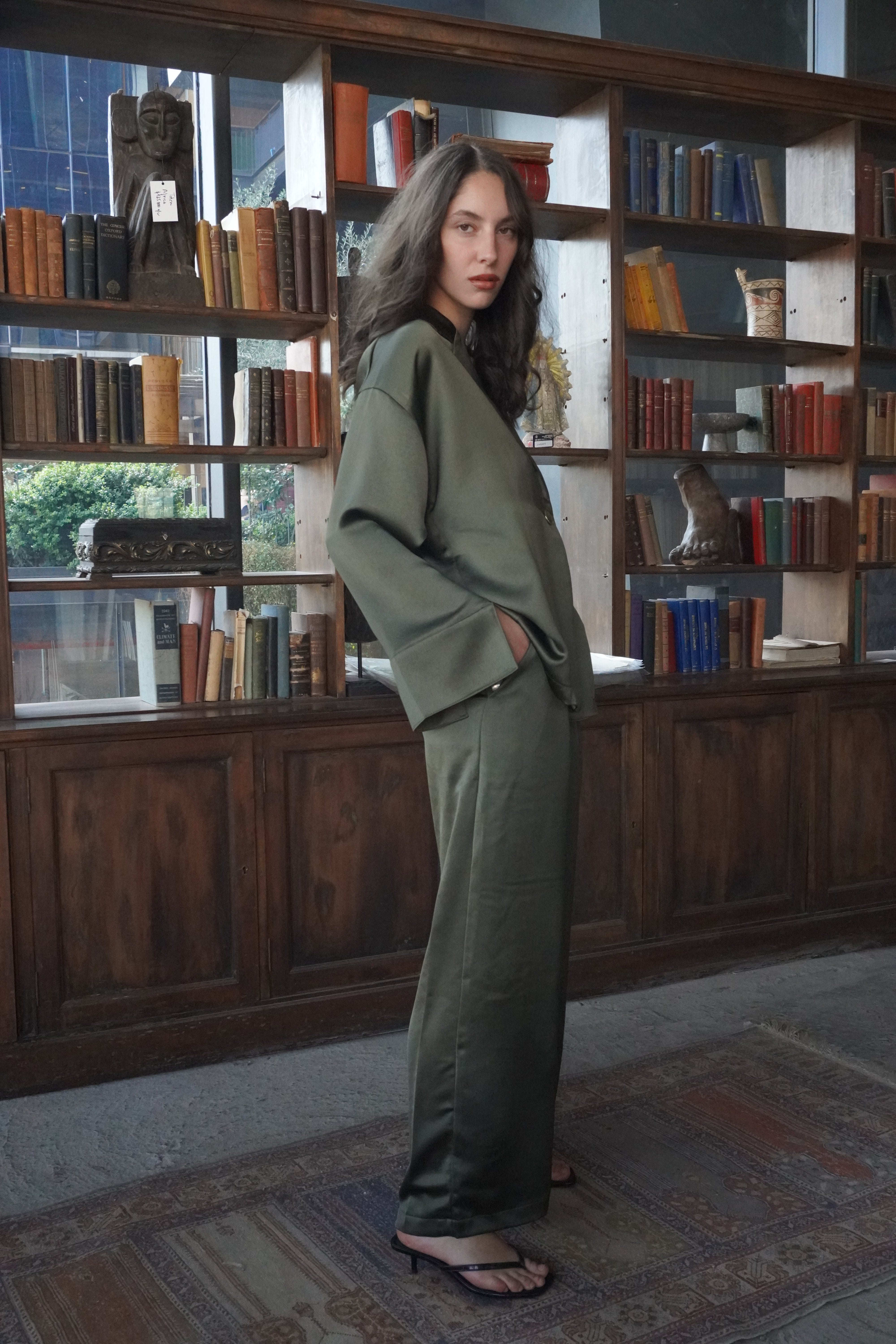 Pantalon seda pijamero