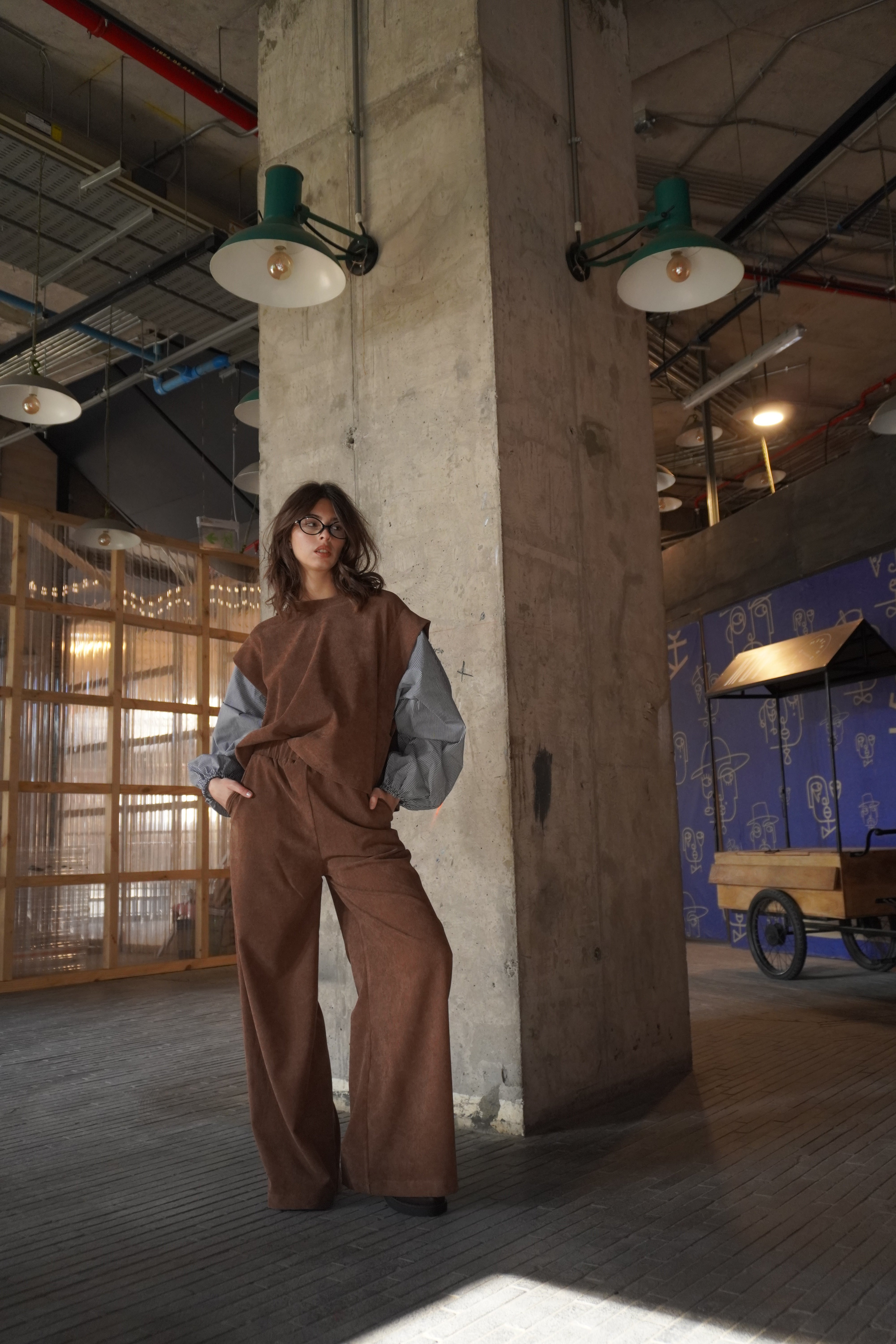 Pantalon Palazzo