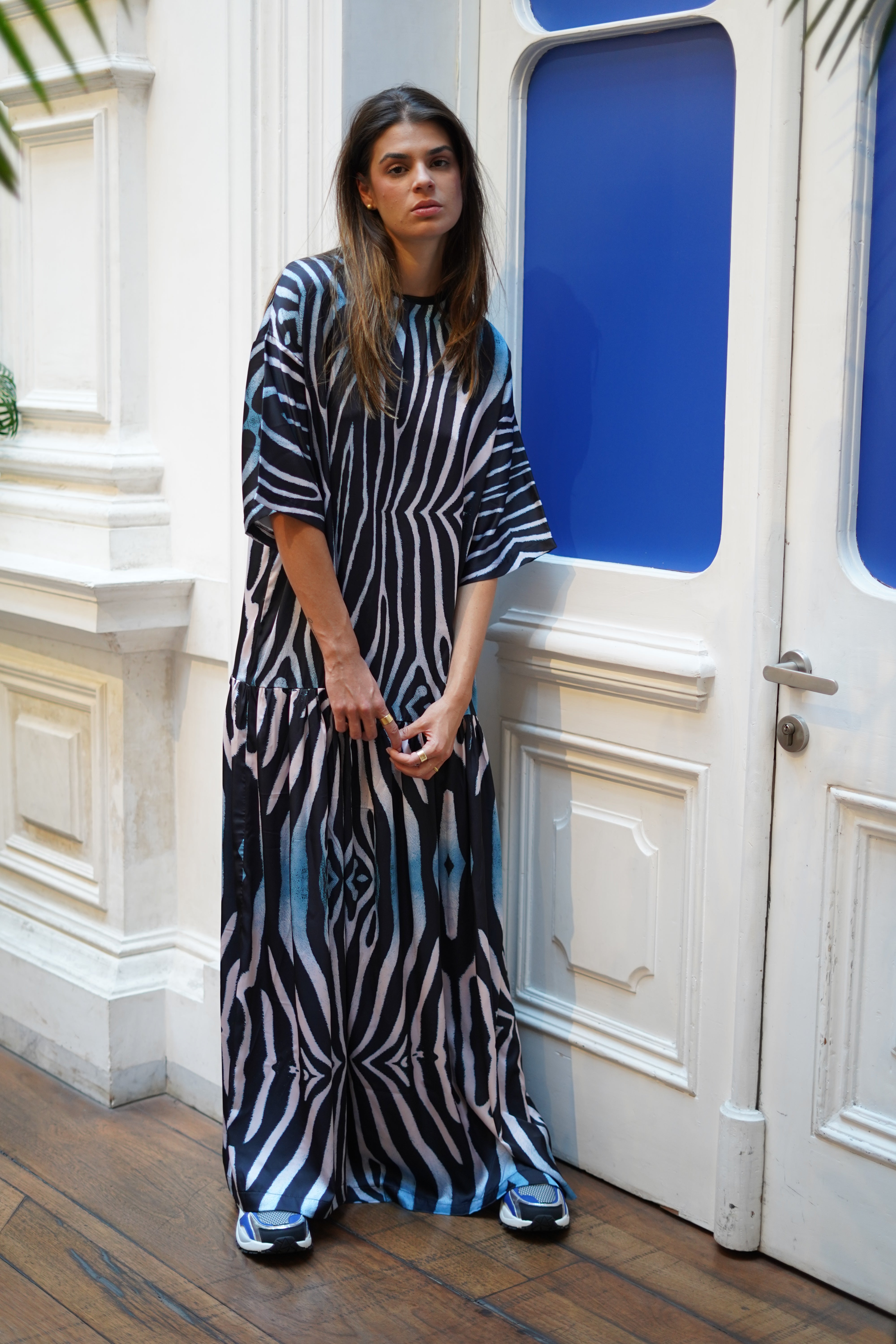 Maxi Vestido Cebra