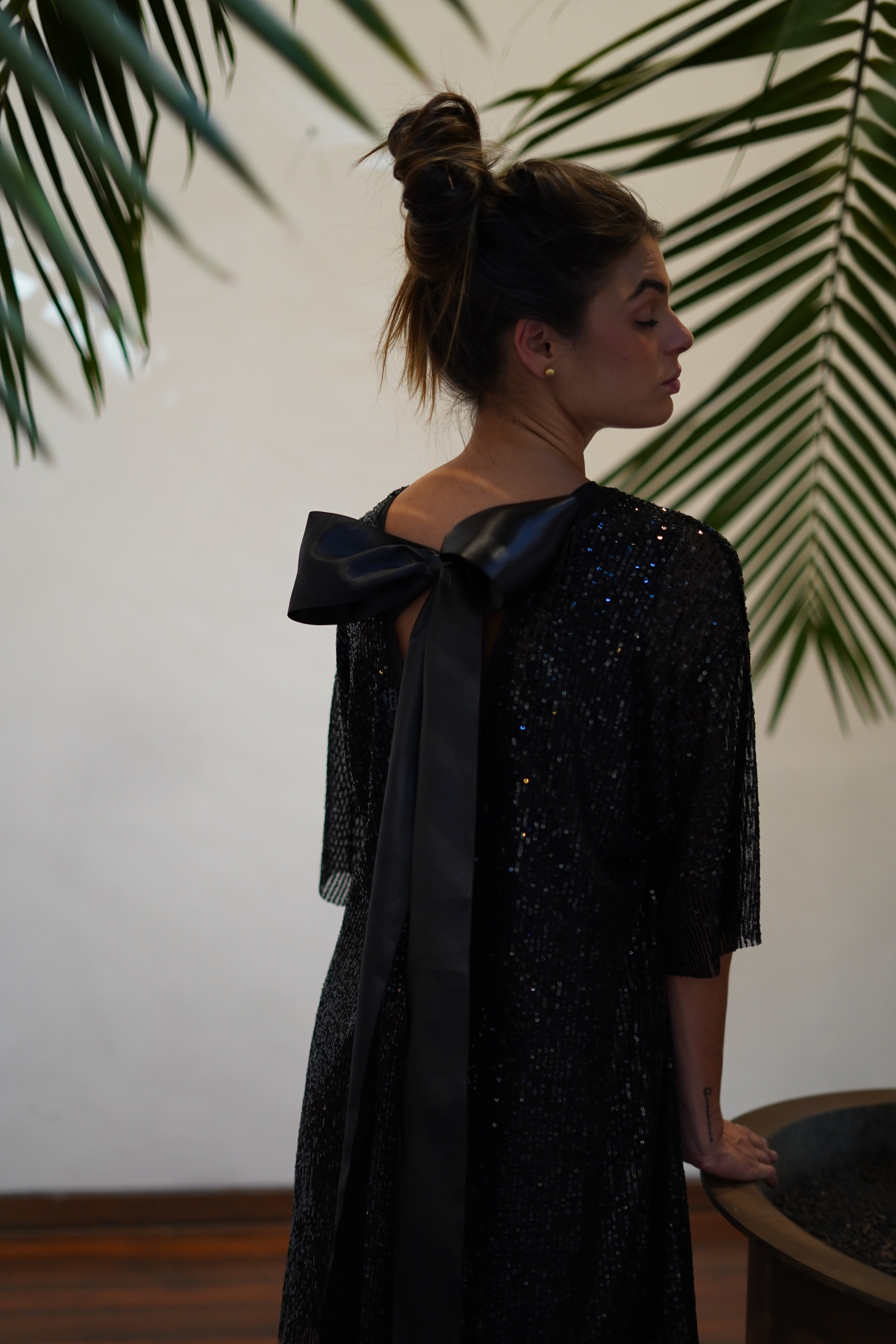 Vestido Detalle Lazo