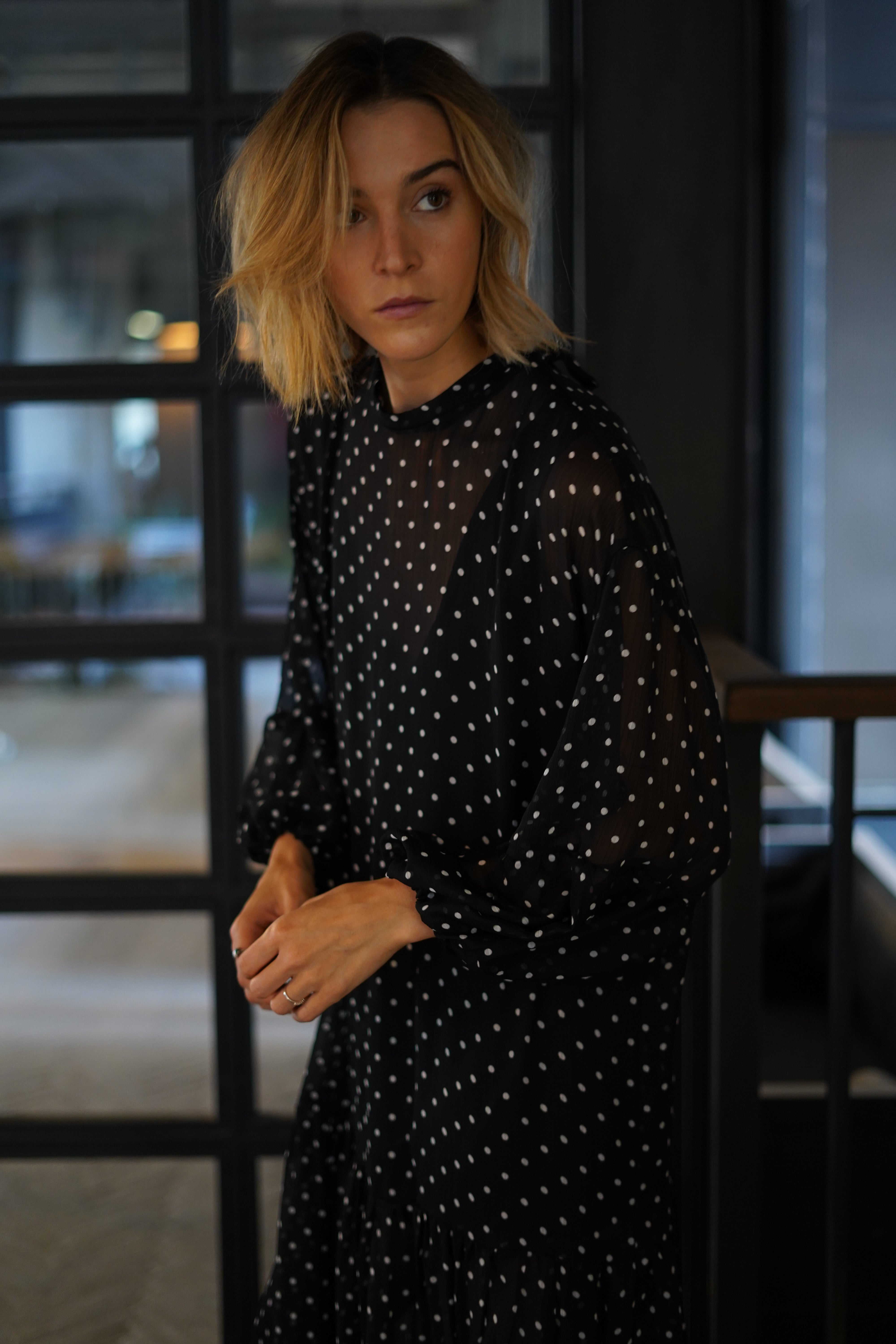 Maxivestido Lunares