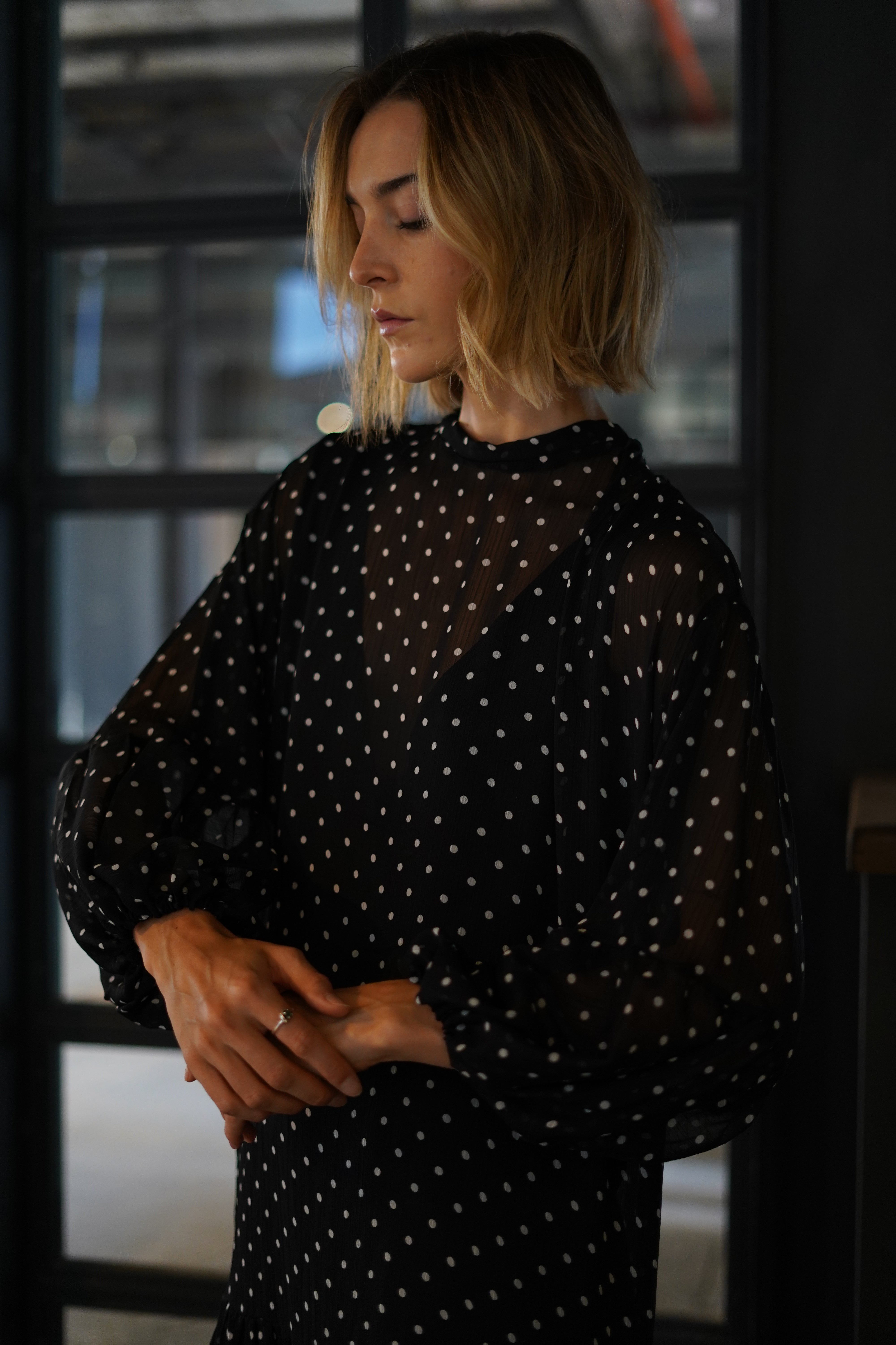 Maxivestido Lunares