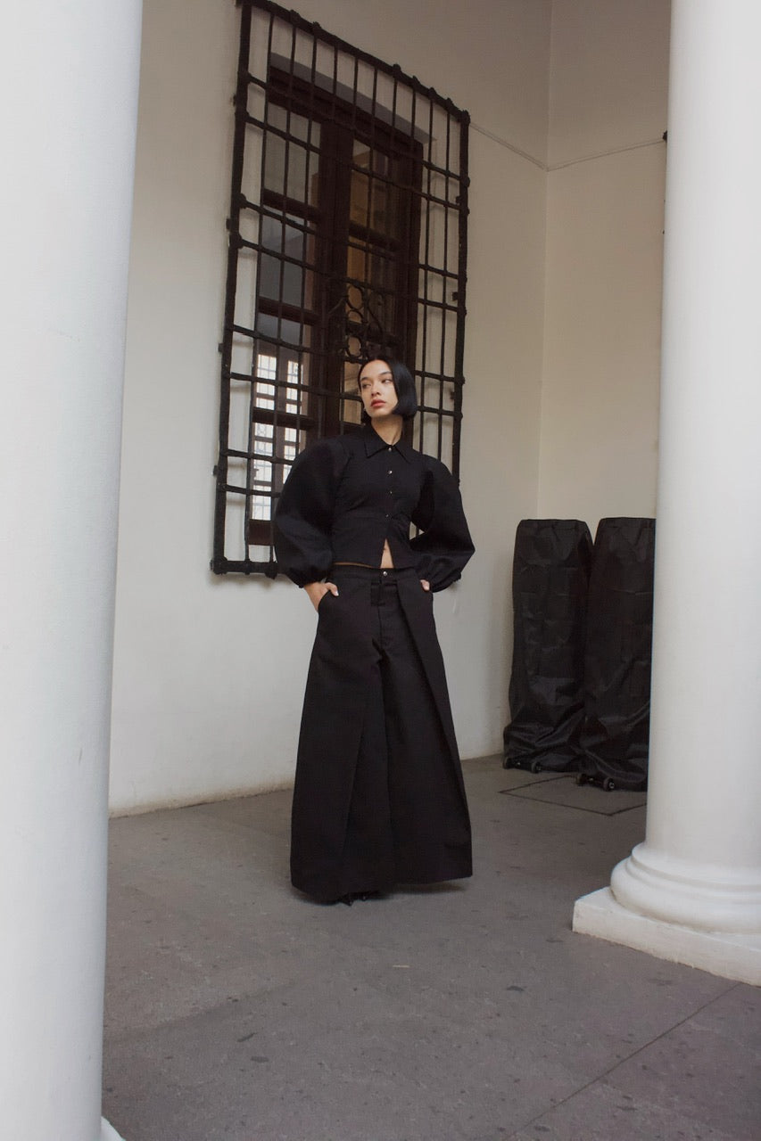 Pantalon Maxi pinzas
