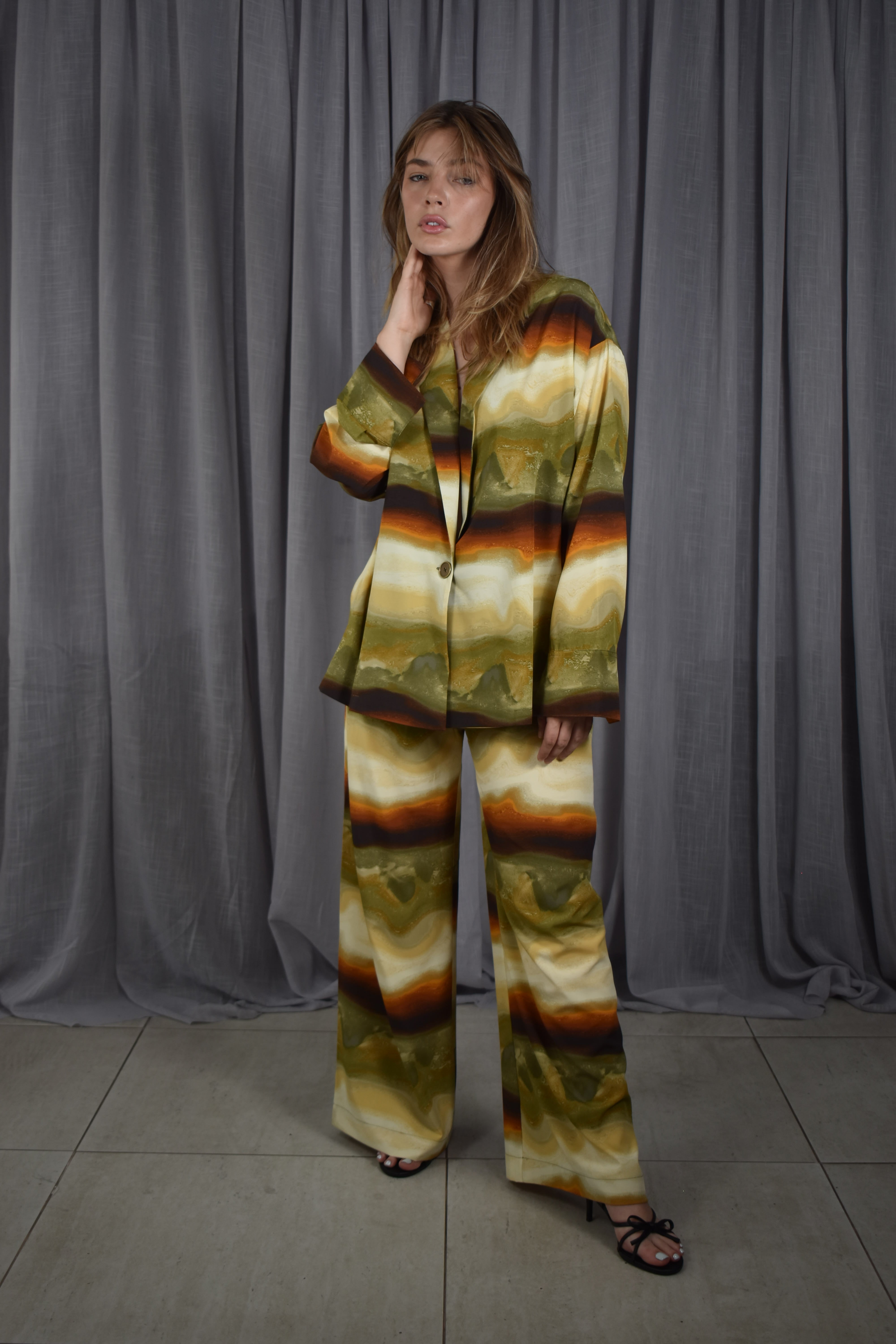Pantalon Pijamero Jaspe