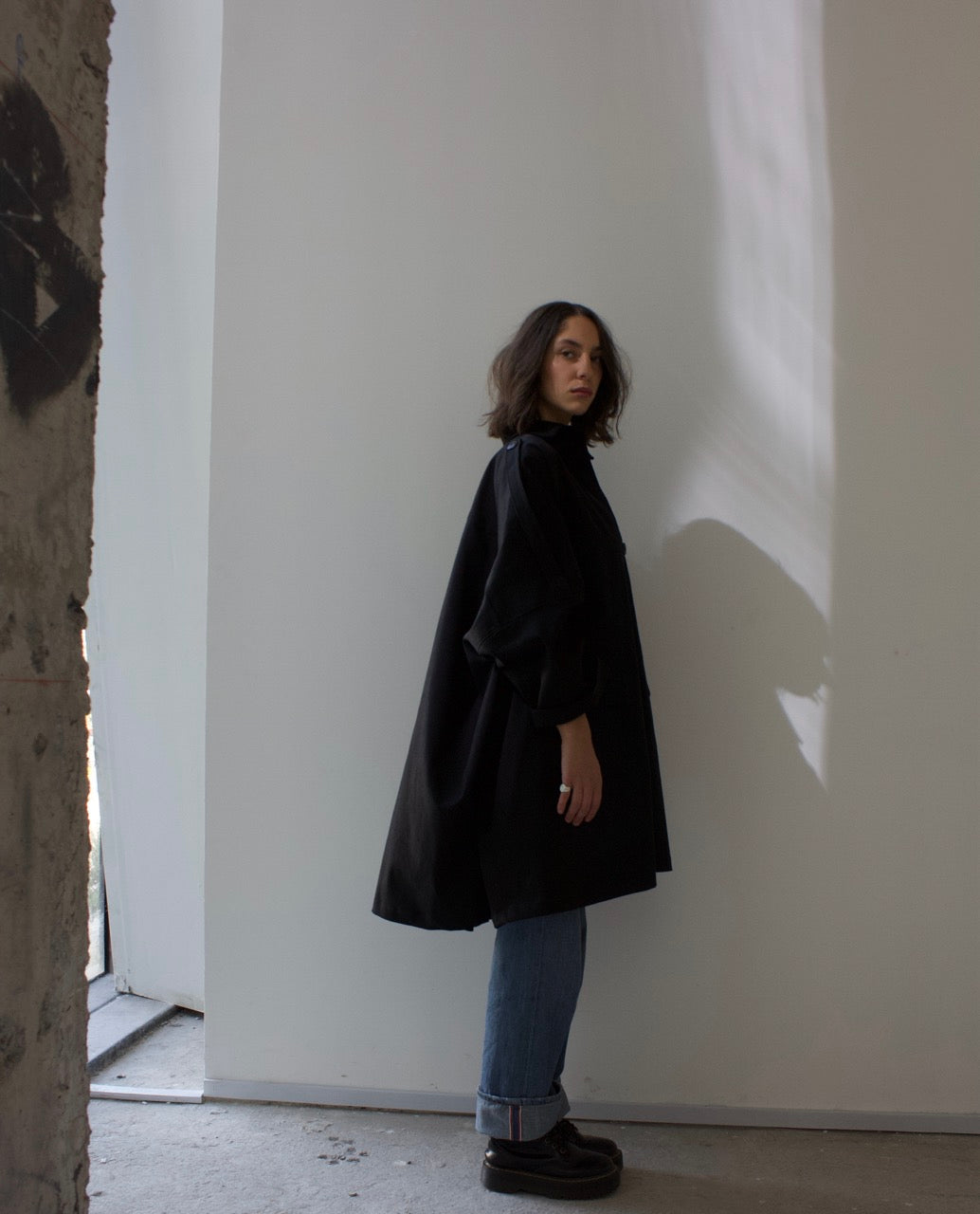 Gabardina Oversize