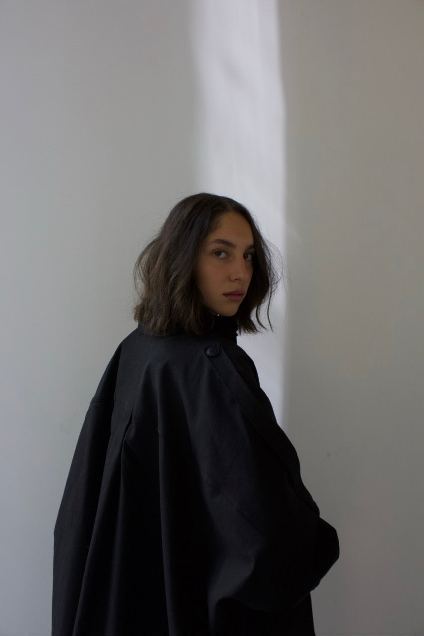 Gabardina Oversize