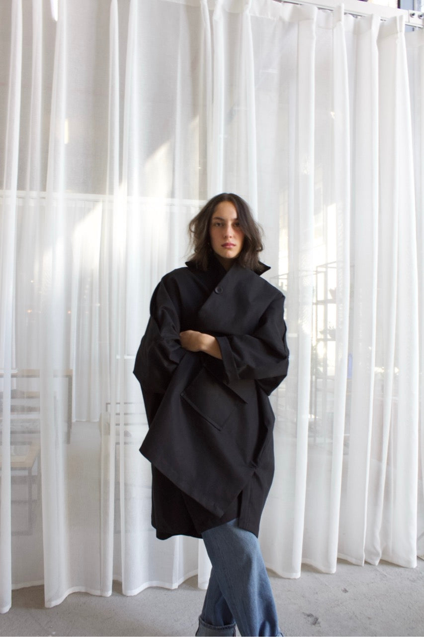 Gabardina Oversize
