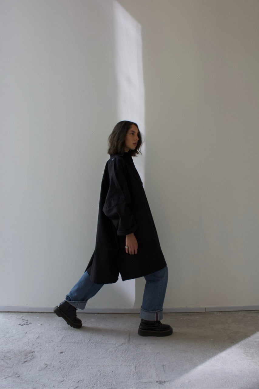Gabardina Oversize