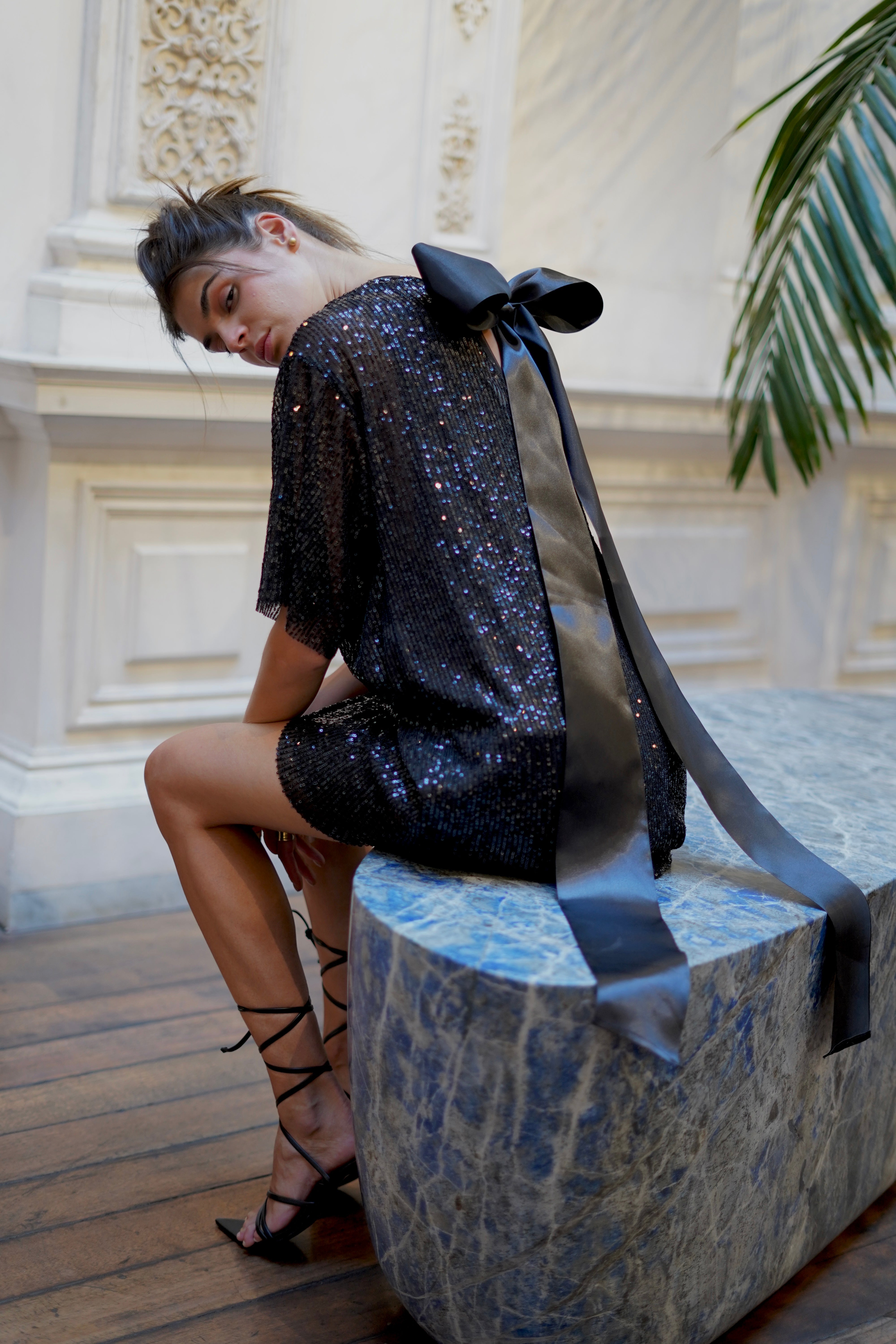 Vestido Detalle Lazo