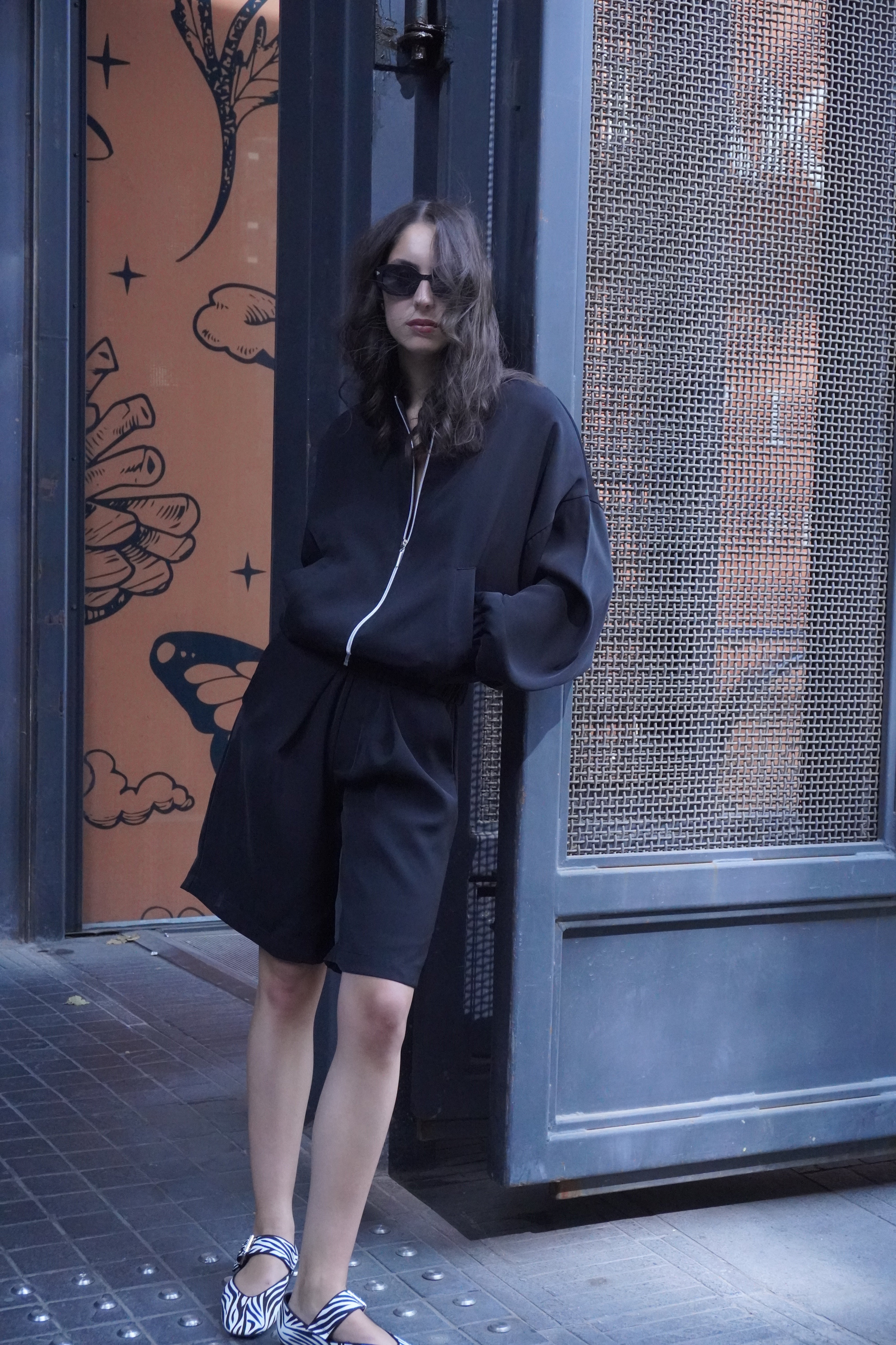 Bomber Creppe Oversized