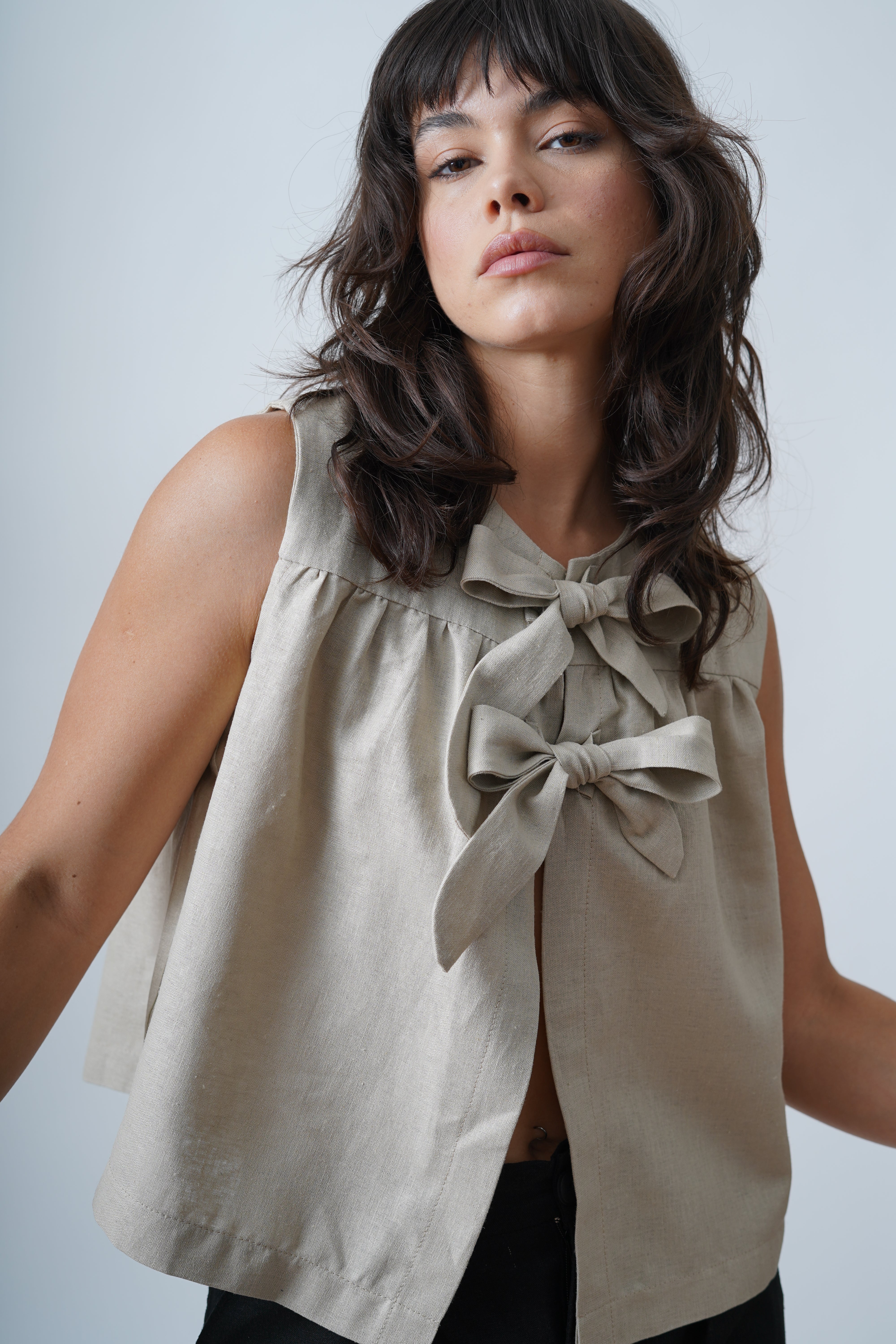 Camisas Lazadas Lino