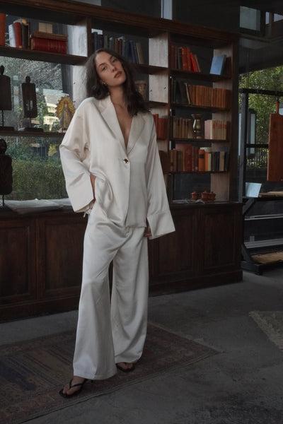 Camisa seda pijamero