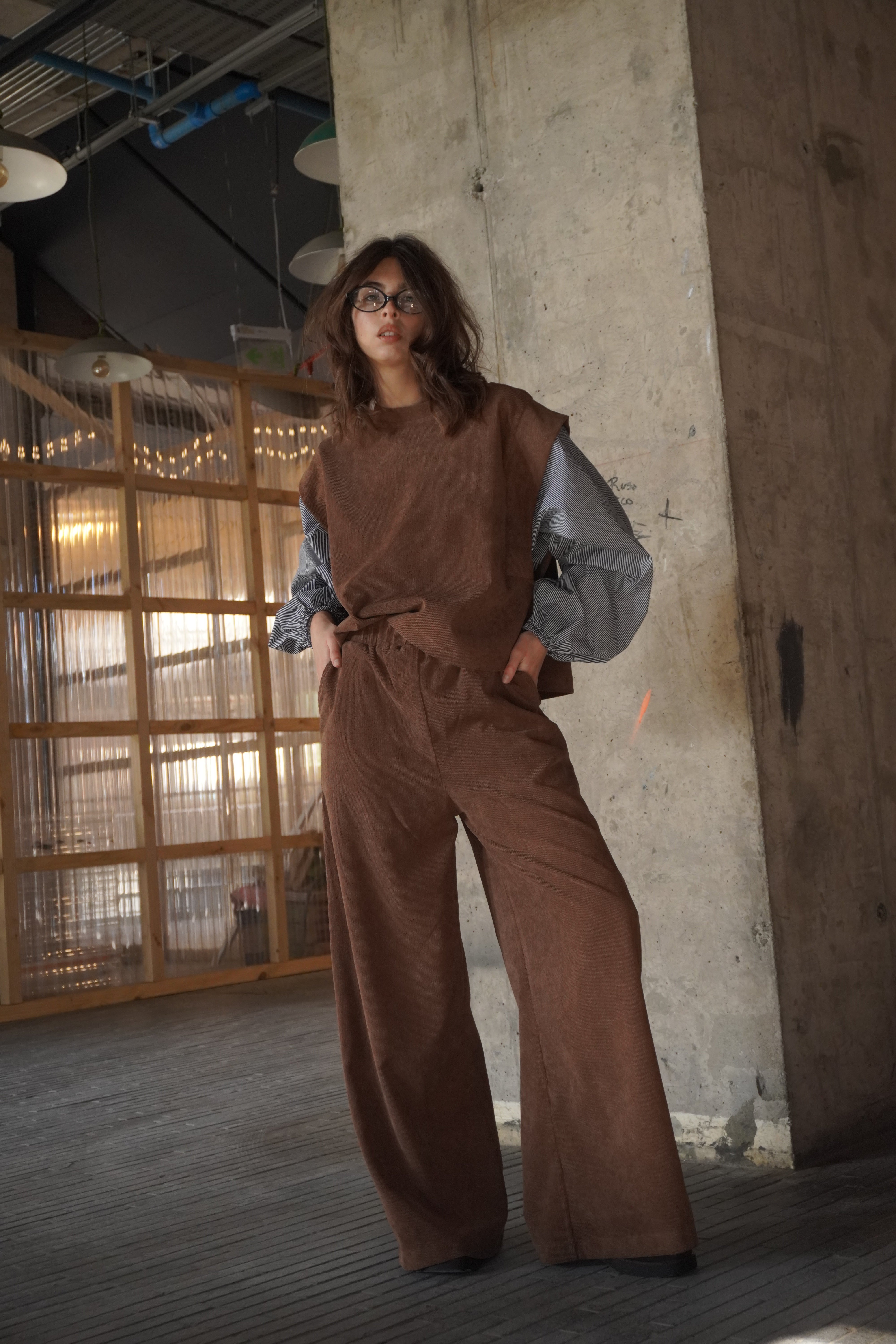 Pantalon Palazzo