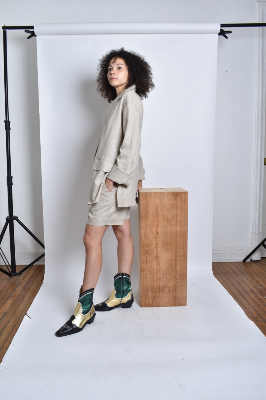 Bermuda Pantalon Lino